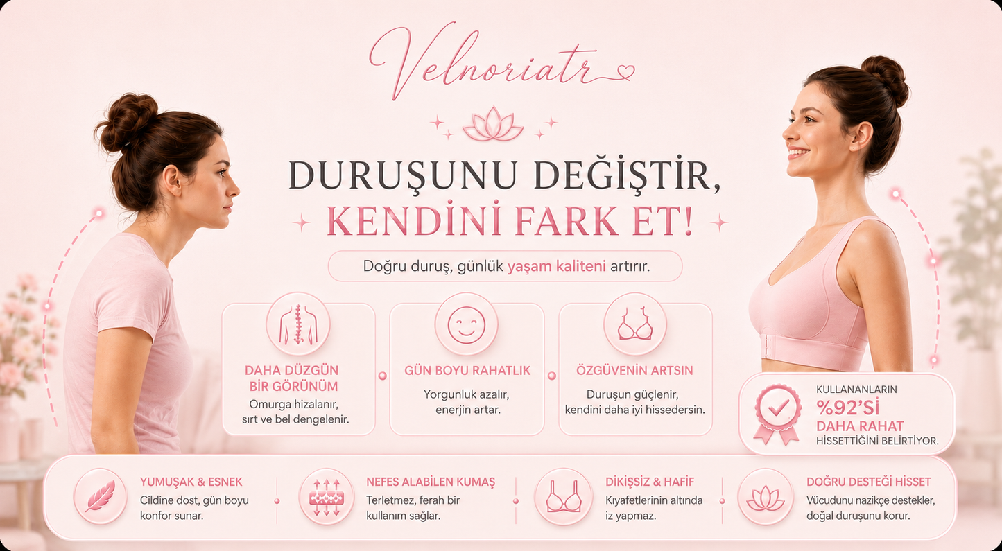 Duruş Düzeltici Konfor Sütyeni